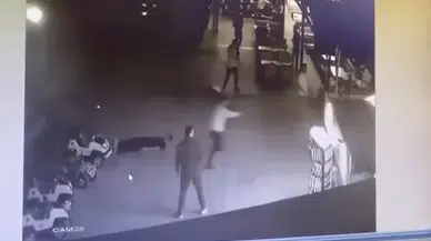 Kafede İşlenen İkili Cinayet Kamerada