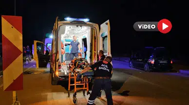 Kontrolden Çıkan Araç Takla Attı: 4 Yaralı