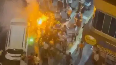 Mardin’de Fenerbahçe-Galatasaray Taraftarları Ortasında Hengame