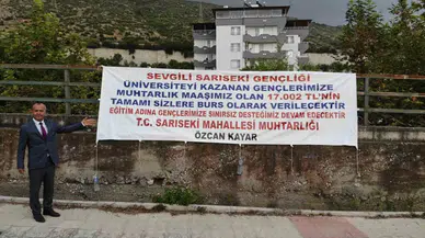 Muhtardan Alkışlanacak Hareket
