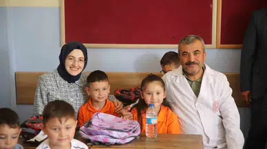 Okul Çantaları Akyurt Belediyesinden