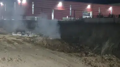 Osb’de Bırakılan Kimyasal Unsur Yangına Neden Oldu