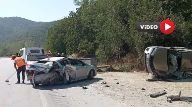 Osmancık’ta İki Otomobil Çarpıştı