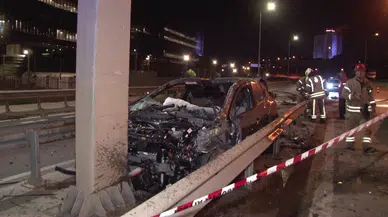 Pendik’te Araba Şoförü Refüje Girdi: 1 Ağır Yaralı