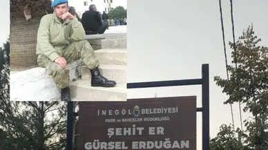 Çorumlu Şehidin İsmi İnegöl’de Yaşatılıyor