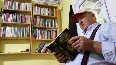 Teknoloji Çağında Kitap Aşığı 71 Yaşındaki İlhan Şahin’in Öyküsü