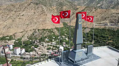 Uludereli 154 Şehidin İsmi Anıt Üzerinde Yaşatılıyor