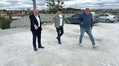 Alaca’da Kilit Taşı Çalışmaları Sürüyor