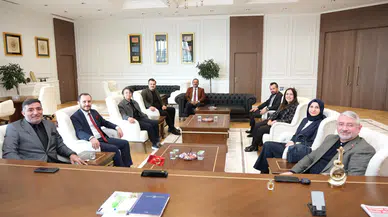 Aşgın, Kalıpcı’yı Ağırladı