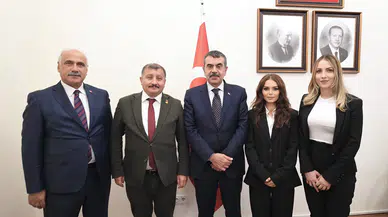 Bakan Tekin ile Bir Araya Geldiler