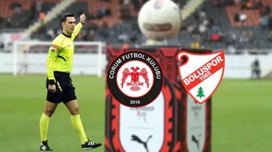 Boluspor-Çorum FK Maçının Hakemiyle İlgili Dikkat Çeken İstatistik
