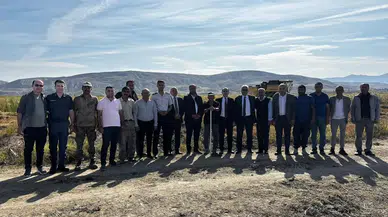Çeltik Üreticilerini Ziyaret Ettiler