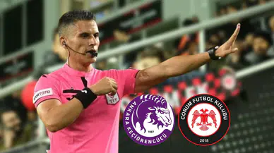 Çorum FK, Bu Hakemle Hiç Kazanamadı