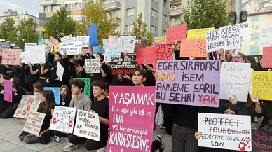 Çorum’da Lise Öğrencileri Meydana İndi