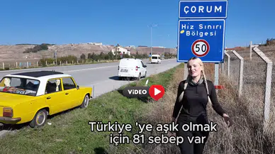 Dünyaca Ünlü Fenomen, Sarı Tofaş'ı ile Çorum'da