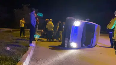 Hafif Ticari Araç ile Cip Çarpıştı
