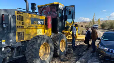 İnalözü Grup Yolu Çalışmalarını İncelediler