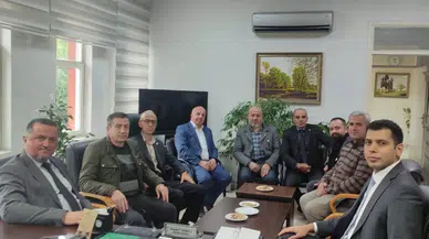 Kaymakam Akman, Başkan Dereli’yi Ziyaret Etti