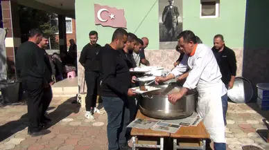 Kumbaba Köyünde Kurbanlar Kesildi, Şükür Duaları Yapıldı