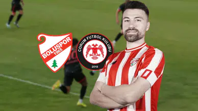 Boluspor-Çorum FK Maçının Oyuncusu Hüsamettin Oldu