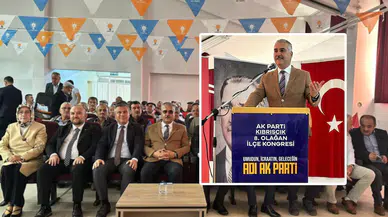 Milletvekili Ahlatcı, Bolu’da Kongreye Katıldı