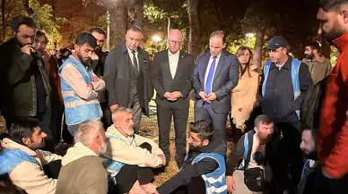 Milletvekillerinden Maden İşçilerine Destek Ziyareti