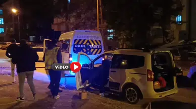 Polisten Kaçmaya Çalışan Servis Sürücüsüne Ceza Yağdı!