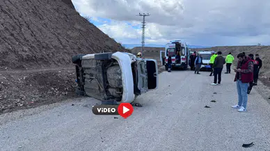 Şüpheli Aracı Kovalayan Polis Otosu Takla Attı