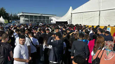 Açılıştan Saatler Evvel Teknofest Yoğunluğu