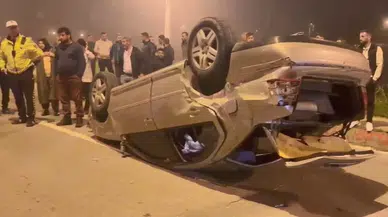 Aksi Dönen Arabadan Yara Almadan Çıkıp Kayıplara Karıştılar