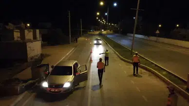 Alkollü Şoförler Dronla Tespit Edildi