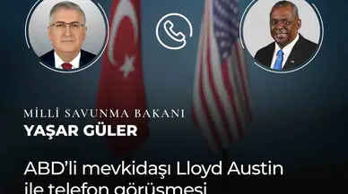 Bakan Güler, ABD’li Mevkidaşıyla Telefonla Görüştü