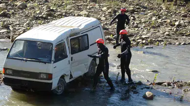Bartın’da Gerçeğini Aratmayan Afet Tatbikatı