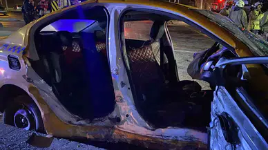 Başakşehir’de Kırmızı Işık İhlali Yapan Taksi Arabayla Çarpıştı: 10 Yaralı