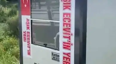 Bayan Tır Sürücüsünden Âşık Ecevit’e Kulübe
