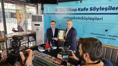 Beşiktaş Belediyesi Beltaş Kitap Kafe’de Hürmet Öztürk’ü Ağırladı