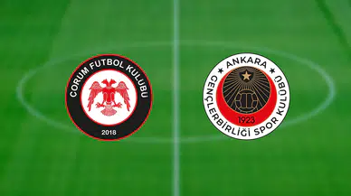 Çorum FK-Gençlerbirliği Maçı Hangi Kanalda?