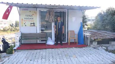 Depremzede Terzi, Hayat Gayretini Konteyner İş Yerinde 5 Çocuğunun Geleceği İçin Sürdürüyor