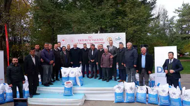 Erzurum’da Dap Takviyesiyle 935 Ton Buğday Tohumu Dağıtıldı
