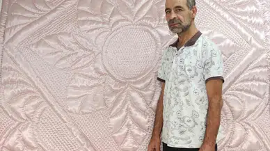 Gaziantepli Yorgancı 8 Yaşında Başladığı Mesleğini 36 Yıldır Sürdürüyor