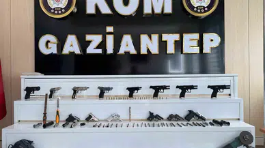 Gaziantep’te Silah Kaçakçılarına Operasyon: 2 Gözaltı