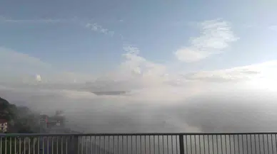 İstanbul Boğazı’nda Sis Tesirli Oluyor
