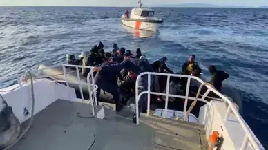 İzmir Açıklarında 9’u Çocuk 36 Göçmen Yakalandı