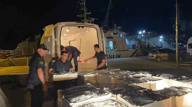 Kastamonu’da 162 Kasa Küçük Balık Ele Geçirildi