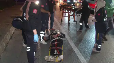 Maltepe’de Araba Motosiklete Çarptı: 1 Yaralı