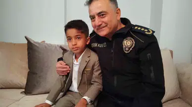 Minik Yiğit Eymen’in İstiklal Marşı Hassaslığına Emniyet Müdürü Orhan Duyarsız Kalmadı