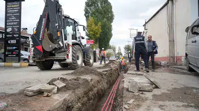 Muş’ta Elektrik Şebekesi Yer Altına Alındı