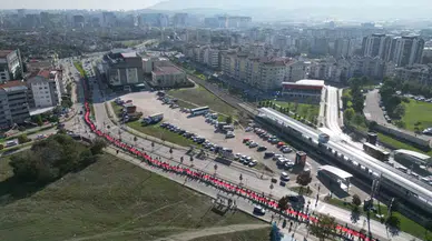 Öğrencilerden Teröre Lanet, "Yaşasın Cumhuriyet" Yürüyüşü