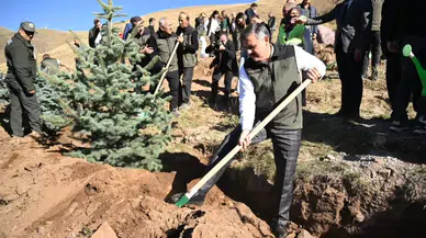 Palandöken’de 60 Bin Fidan Toprakla Buluştu