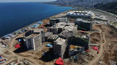Trabzon Şehir Hastanesi İnşaatının Yüzde 50’si Tamamlandı